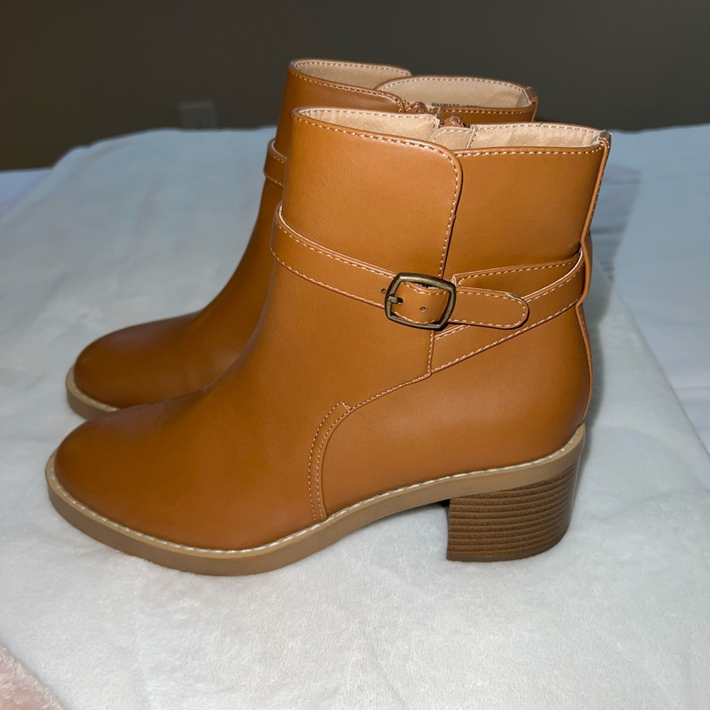 Loft Brown booties